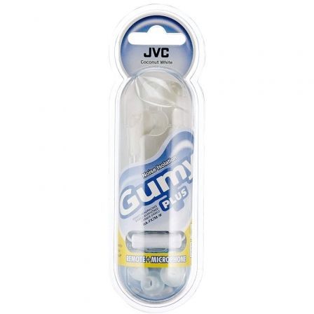 JVC Gumy Plus HA-FX7M Blanco con Micrófono